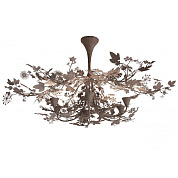 Large Ivy Shadow Chandelier Forest White Porta Romana