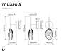 Настенный светильник Bomma Mussels, вариант B с монтажной коробкой — фото 2
