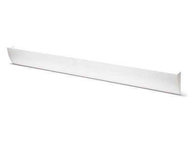 настенный светильник с керамическим корпусом и асимметричным профилем