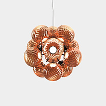 Люстра Tom Dixon Whirl Burst - Медь полированный Поликарбонат