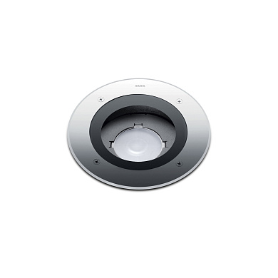 Грунтовый проходной светильник Simes Zip круглый Comfort цифровой луч S.8894