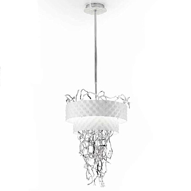 подвесной светильник с шестью плафонами из стали