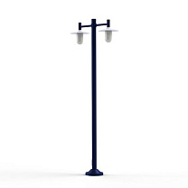 Montana N° 4; Frosted glass E27 105W; Steel blue
