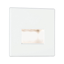 Recessed wall light Edge Quadro angular 80x80mm