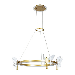 A2187LM-1GO Arte Lamp DARCY подвесная люстра с кольцевым рассеивателем и подвесом