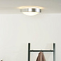 79158/01/12 Lucide Fresh потолочный светильник для ванной с круглым плафоном серебристого цвета — фото 2