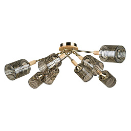 A4536PL-8AB Arte Lamp MARIA потолочная люстра с четырьмя плафонами на изогнутых рожках