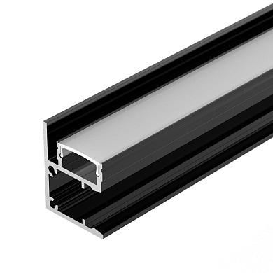050488 Arlight Профиль WALL-2228-2000 ANOD BLACK