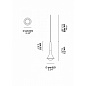 15612 5530 Lodes Rain SP LED светильник дизайнерский комбинируемый матовый чёрный; розовый — фото 3