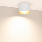 054914 Arlight Светильник SP-BISCOTTO-R120-12W Warm3300-MIX (WH-GD, 80 deg, 230V) — фото 5