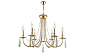Люстра Crystal Lux VICTORIA SP6 GOLD/AMBER — фото 3