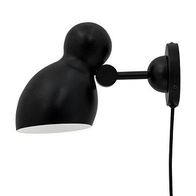 Ludo wall lamp Dyberg Larsen настенный светильник черный 9200