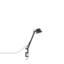 Dedicate Table Lamp настольный светильник Muuto Black w. Clamp - S1 DETBLS1301