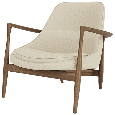 71161-004657 Audo Copenhagen Elizabeth Кресло, Орех/Халлингдал 0200