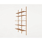 8053 Shelf Library Frama Книжный стеллаж двойной дубовый 185.2x80 — фото 2