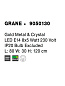 9050130 GRANE Novaluce люстра LED E14 8x5W 230V IP20