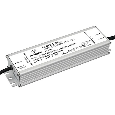 040977 Arlight Блок питания ARPV-UH24400-PFC-55C (24V, 16.7A, 400W)