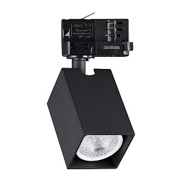 Трековый светильник Dynamite TR 3-PHASE SQUARE Ideal Lux 371528, черный