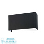 66414 COTTON Horizontal Square black wall lamp 2L настенный светильник Faro barcelona