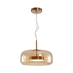 A2404SP-33AM Arte Lamp PADOVA настольная лампа с плафоном янтарного оттенка