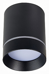 ST115.432.07 ST-Luce St115 потолочный светильник, 7Вт, 3000K, 490лм, черный