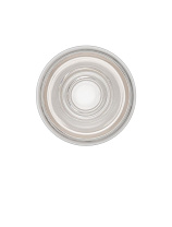 Sandy White Aluminium & Clear Acrylic LED 6Watt 220-240Volt 354Lm IP20 3000K D:15 W:11.6 cm