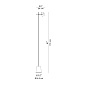Напольный светильник Counterbalance Floor Luceplan 1D73NT000001 — фото 4