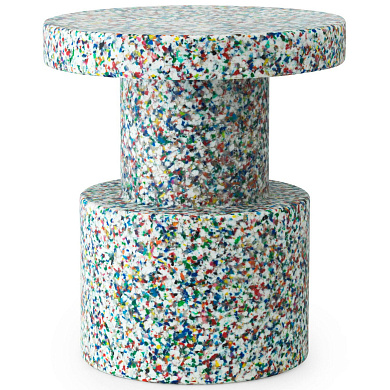 603007 Normann Copenhagen Bit Табурет/приставной столик, белый мульти