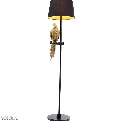 53445 Торшер Animal Parrot Gold 176см Kare Design