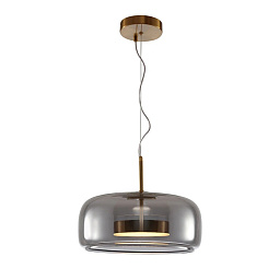 A2404SP-33SM Arte Lamp PADOVA подвесной светильник с цилиндрическим плафоном янтарного цвета