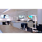 343034 Deko-Light Office торшер сатинированный белый белый алюминий — фото 1