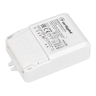 033809 Arlight LED драйвер ARJ-SP-12-PFC-DALI2-A (12W, 3-24V, 0.35-0.7A)