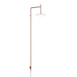 576637/15 Vibia Tempo настенный светильник терракотового цвета прямоугольной формы