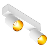 Потолочные светодиодные светильники Led technology SPY 2 11.30 W белый + золото