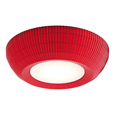 потолочный светильник цветной красный