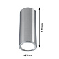 93106 Paulmann LED Recessed 2700K 470лм 230В 6Вт с регулировкой яркости Матовое железо — фото 2