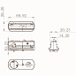 720036 Deko-Light 1-phase  1-phase adapter белый цвет трафика — фото 4