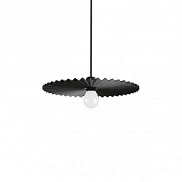 CA022ABBEZZ Linea Light Doge SP S подвесной светильник из обработанного металла чёрный