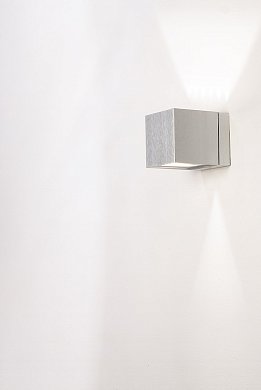 Настенный светильник Milan Iluminacion Dau 80 LED двойной, матовый алюминий