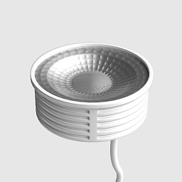 CLT 090M 7W 3000K WH Crystal Lux led lamp встраиваемый модульный светильник с алюминиевым корпусом и круглым рассеивателем