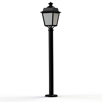 Place des Vosges 1 Évolution N° 9; Clear PMMA E27 60W; Dark black