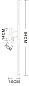 A2029AP-1GO Arte Lamp Lines декоративная подсветка LED 1х10W 600Lm 4000K — фото 3