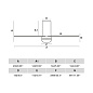 MINI PUNT TUB S LED Faro Barcelona люстра-вентилятор 33835-1TW черный — фото 4