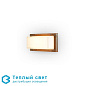 Ice Cubic rectangular 3410 уличный настенный светильник Moretti Luce