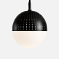 Dot pendant Small Black Woud, подвесной светильник