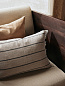 Подушка Calm Ferm Living 1104267925 верблюжий и черный — фото 1