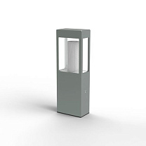 Tetra N° 2; Clear polycarbonate E27 70W; Metal grey
