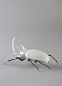 01009478 Lladro White Insects фарфоровая фигурка белого жука — фото 3