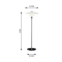 PH 4 - 3 - Verre - lampadaire
