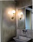 63505 GALA Satin gold wall lamp настенный светильник Faro barcelona — фото 2
